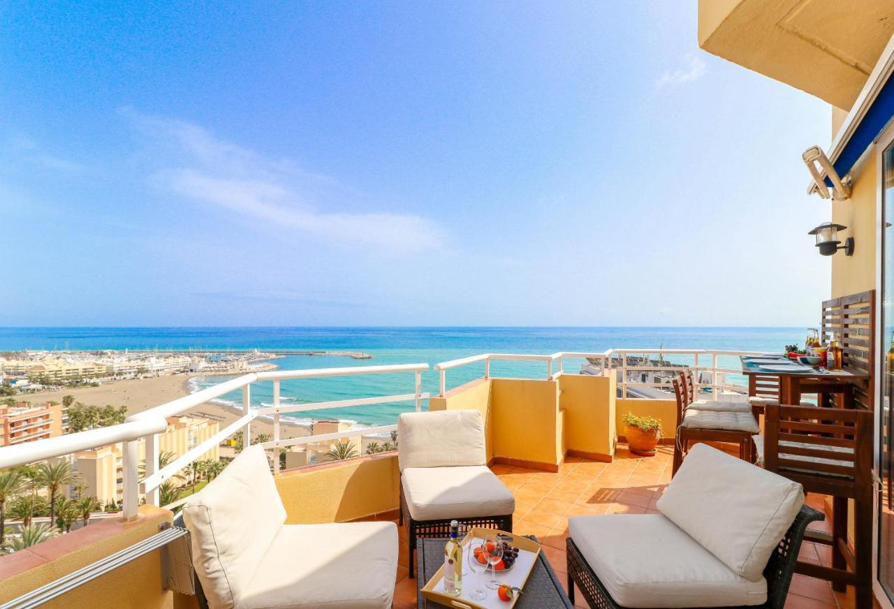 Penthouse With Panoramic Views - Puerto Marina Apartment Benalmádena Exterior foto